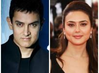 Aamir Khan and Preity Zinta