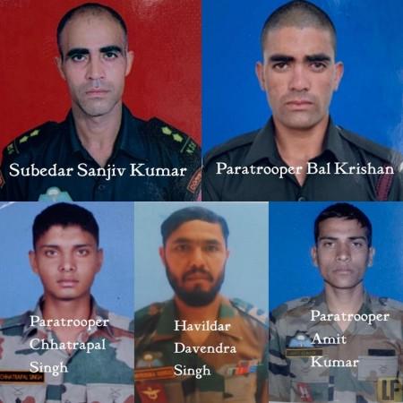 Five soldiers of elite 4 PARA made supreme sacrifice in the line of duty Indian Army