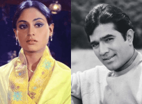 Jaya Bachchan and Rajesh Khanna