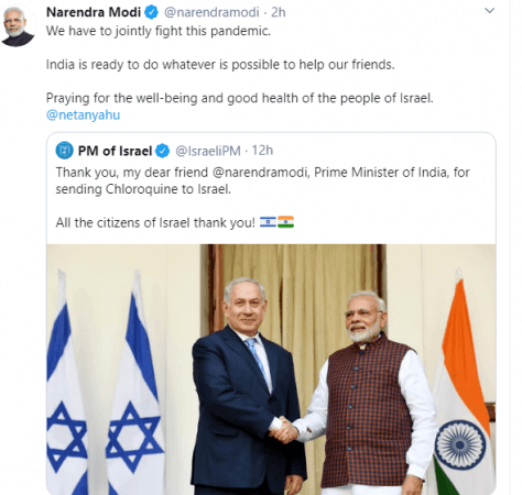 modi and netanyahu