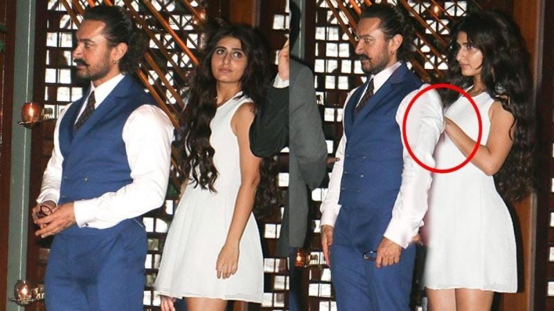 Aamir Khan and Fatima Sana Shaikh Aamir Khan and Fatima Sana Shaikh