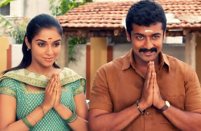 Asin and Suriya. Asin and Suriya