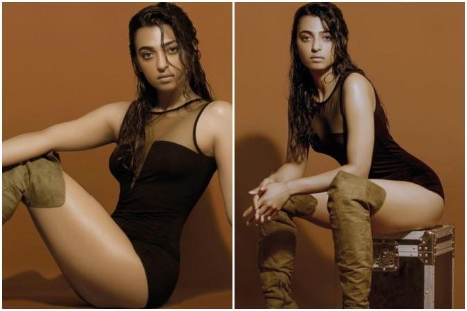 Radhika Apte's in swimwear. Radhika Apte