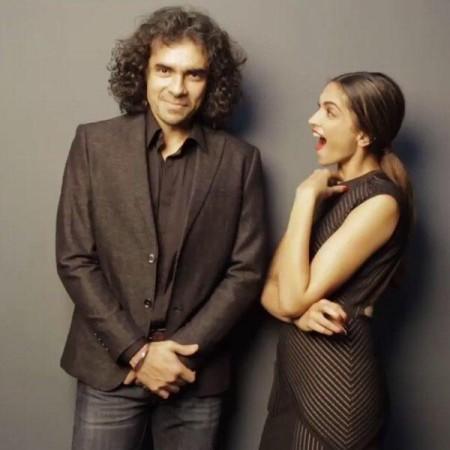 Deepika Padukone and Imtiaz Ali Deepika Padukone and Imtiaz Ali