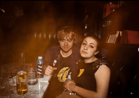 Rupert Grint and Georgia Rupert Grint and Georgia