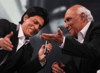 Shah Rukh Khan and Yash Chopra
