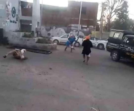 Cop's hand chopped off in Patiala over curfew pass scuffle. Twitter patiala