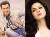 Salman Khan and Bhagyashree