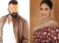 Sanjay Dutt and Madhuri Dixit