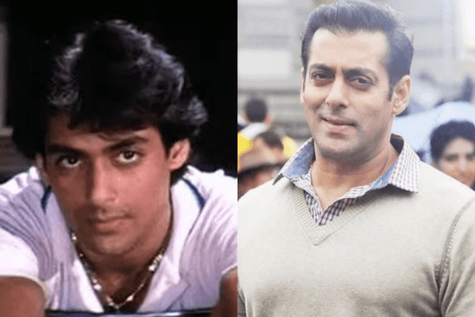 Then and Now: Salman Khan shares a glimpse of Maine Pyaar Kiya if it