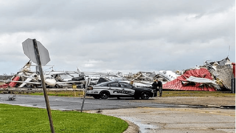 US tornado destruction