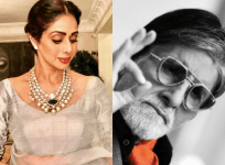 Amitabh Bachchan and Sridevi