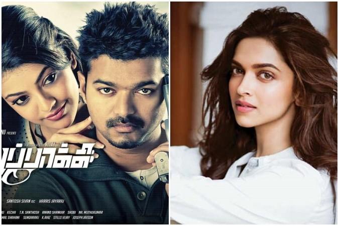 Deepika Padukone was offered Thuppakki. Deepika Padukone Offered Thuppakki
