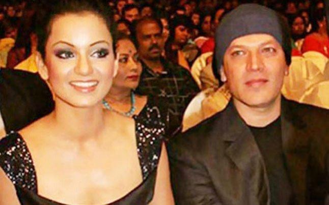 Kangana Ranaut and Aditya Panhcoli Kangana Ranaut and Aditya Panhcoli