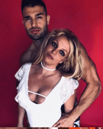 Britney Spears and Sam Asghari