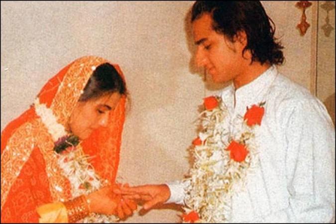 Saif and Amrita SIngh