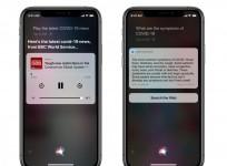 Siri knows about COVID-19