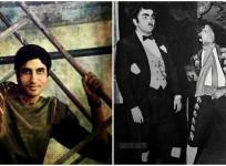 Amitabh Bachchan with Rishi Kapoor