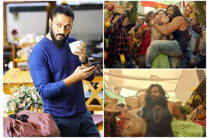 Chetan Kumar slams Dhruva Sarja over Karabu song in Pogaru. Chetan, Rashmika and Dhruva