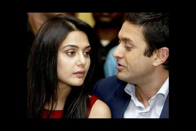 Preity Zinta and Ness Wadia
