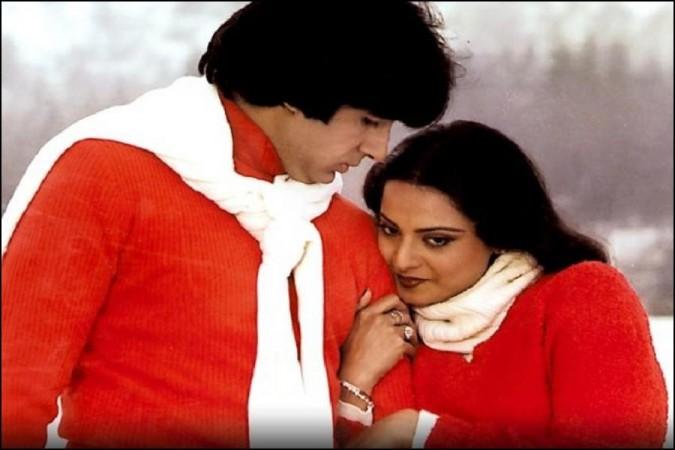 Rekha and Amitabh