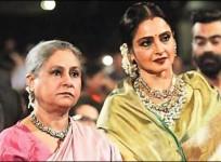 Rekha and Jaya