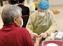 Coronavirus testing at Dubai airport