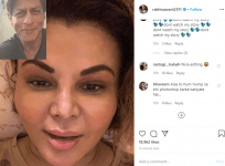 Rakdhi Sawant and SRK