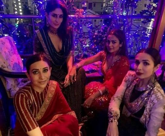 Kareena and her BFFs Kareena Kapoor Khan, Malaika Arora