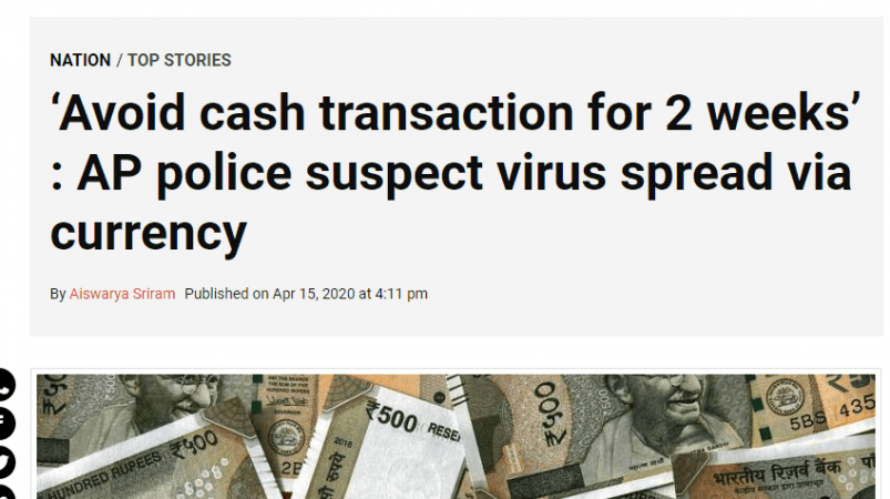currency coronavirus