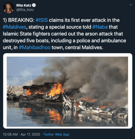 ISIS behind Maldives attack? ISIS behind Maldives attack?