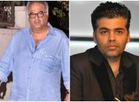 Boney Kapoor and Karan Johar