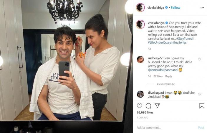 Divyanka Tripathi Dahiya and Vivek Dahiya Divyanka Tripathi and Vivek Dahiya