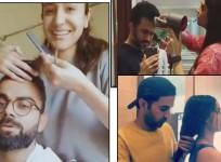 Celebs turn hairstylist