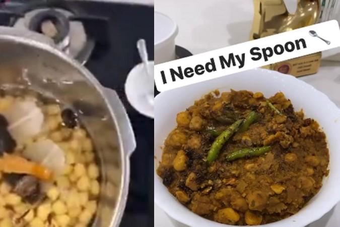Diljt Dosanjh cooking