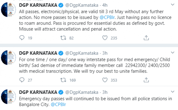 bangalore curfew pass