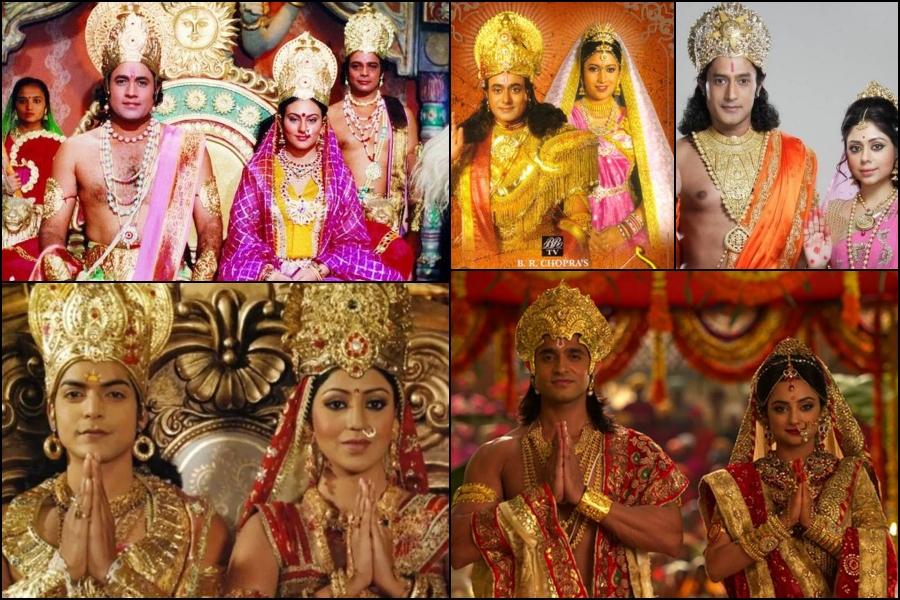 ram- sita jodi of ramayan serial