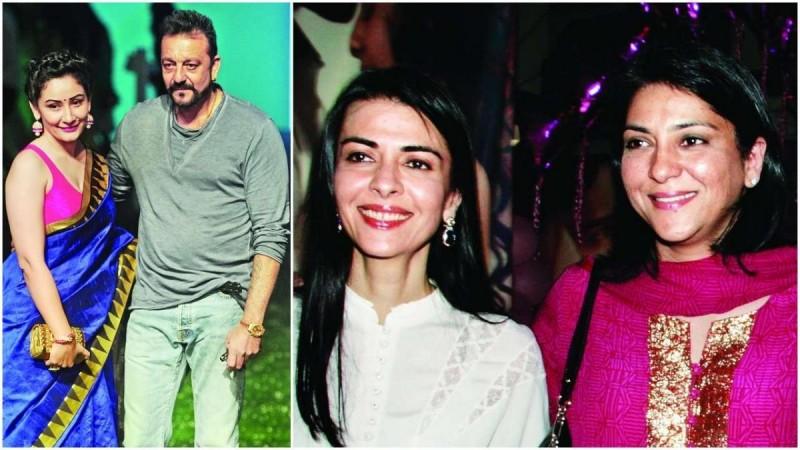 Sanjay Dutt's wife Maanayata Dutt and sisters Priya & Namrata Dutt Sanjay Dutt's wife Maanayata Dutt and sisters Priya & Namrata Dutt