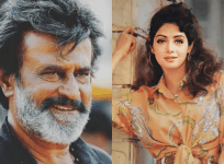 Rajinikanth and Sridevi