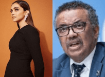 Deepika Padukone and Dr Tedros