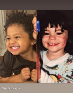Kylie Jenner and Stormi