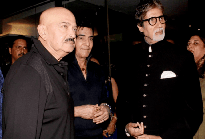 Amitabh Bachchan and Rakesh Roshan Amitabh Bachchan and Rakesh Roshan