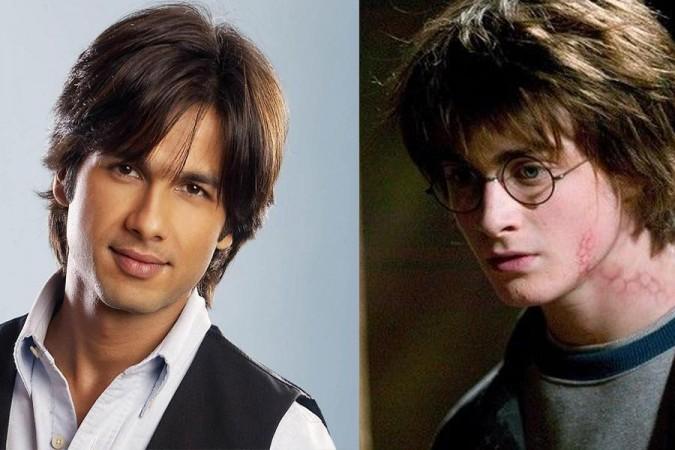 Shahid as harry potter