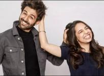 Kartik Aaryan and Kritika Aaryan