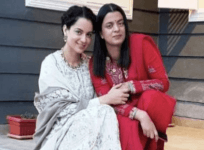 Kangana Ranaut and Rangoli Chandel