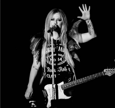 Avril Lavigne re-releases her single 'We Are Warriors' to celebrate and ...