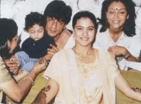Shah Rukh Khan, Gauri and Kajol