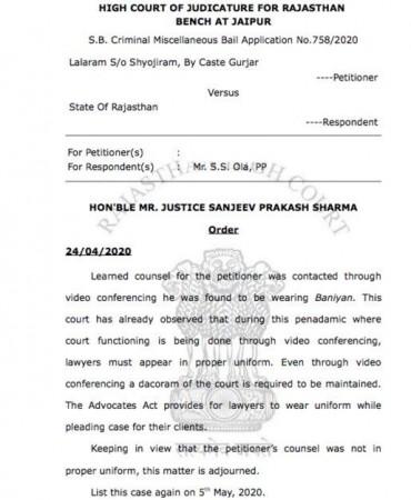 rajasthan high court