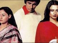 Rekha, Amitabh Bachchan and Jaya
