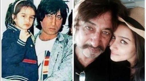 Shraddha Kapoor and Shakti Kapoor Shraddha Kapoor and Shakti Kapoor